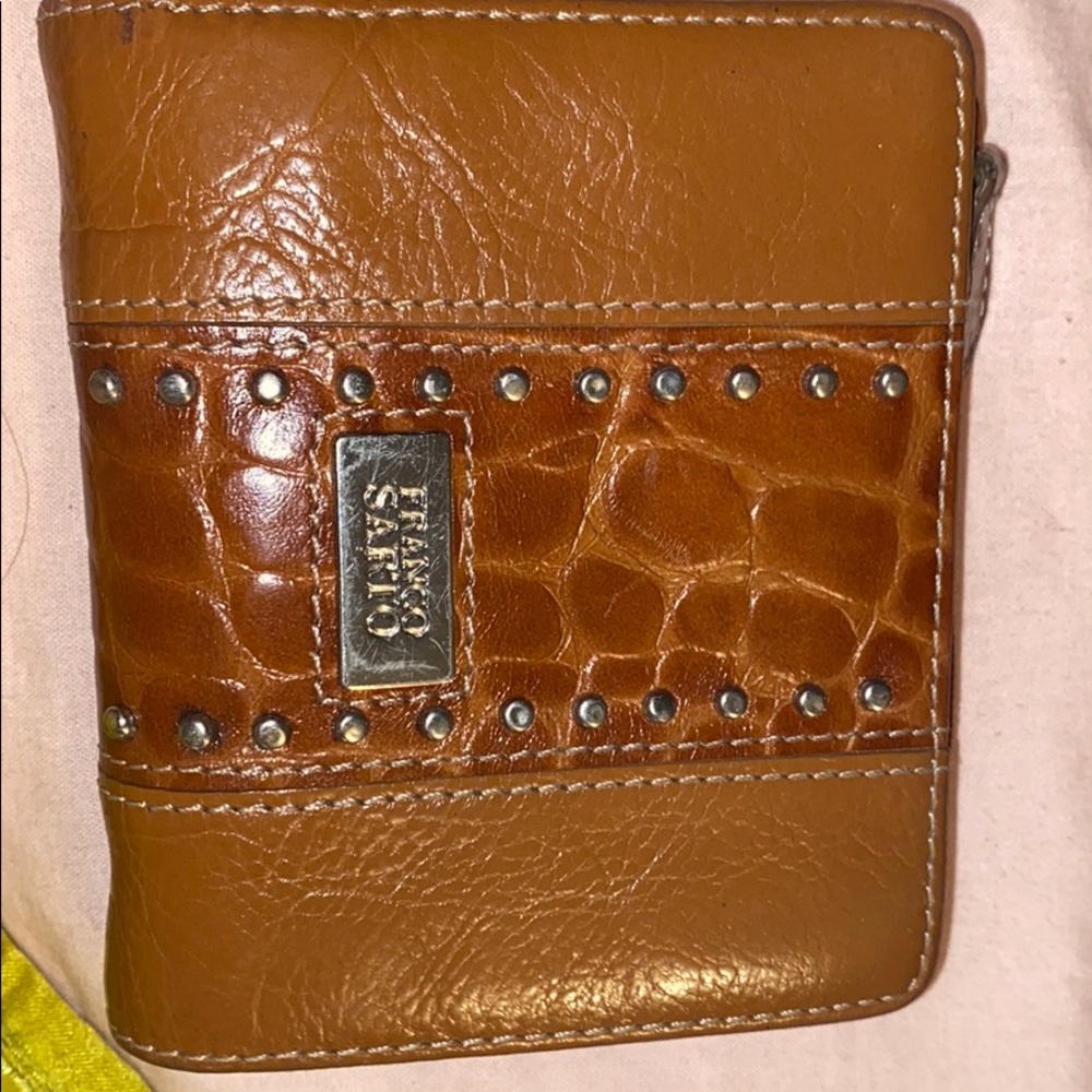 Franco Sarto snakeskin wallet